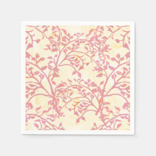 Retro dessertservet met details van gespoten glazu servet