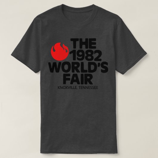 Retro Deunct Expo 82 Wereldtentoonstelling Knoxvil T-shirt (Design voorkant)
