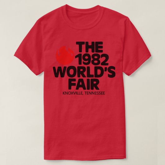 Retro Deunct Expo 82 Wereldtentoonstelling Knoxvil T-shirt (Design voorkant)