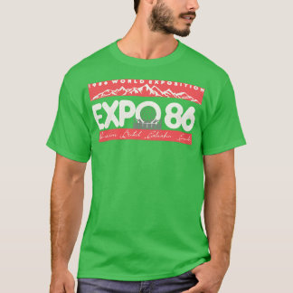 Retro Deunct Expo 86 Wereldtentoonstelling Vancouv T-shirt