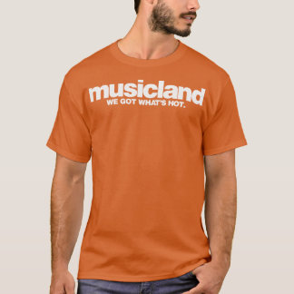 Retro Deunct Musicland Record Store T-shirt