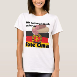 Retro Deutschland DDR Tote Oma Ostalgie T-shirt