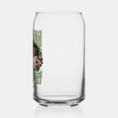 Retro Deze Nana is de Geit Foto Mok Can Glass Blikvorm Glas (Links)