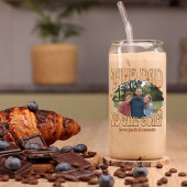 Retro Deze vader is de geitenfoto Blikvorm Glas