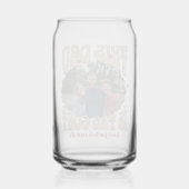 Retro Deze vader is de geitenfoto Blikvorm Glas (Achterkant)