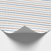 Retro diagonale streepwikkelpapier cadeaupapier (Hoek)