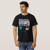 Retro Dial-up Internet Gen X T-shirt (Voorkant volledig)