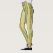 Retro Diamanten en driehoeken Leggings (Links)