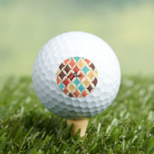  retro diamantvormen golfballen (Insitu Shirt)