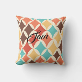  retro diamantvormen kussen