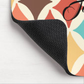  retro diamantvormen muismat (Hoek)