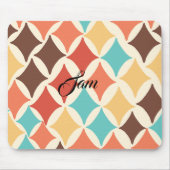  retro diamantvormen muismat (Voorkant)