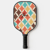  retro diamantvormen pickleball paddle (Voorkant)