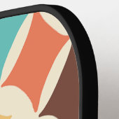  retro diamantvormen pickleball paddle (Links Detail)