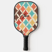  retro diamantvormen pickleball paddle (Achterkant)