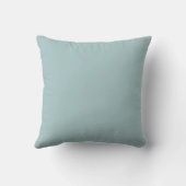 Retro Diamond Geometric Pattern Mint Green Brown Kussen (Achterkant)
