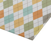 Retro Diamond Pattern-kaart Snijplank (Hoek)