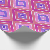 Retro Diamonds Cadeaupapier (Hoek)