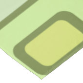 Retro Diamonds Rechthoeken Chartreuse Tafelkleed (Gekanteld)