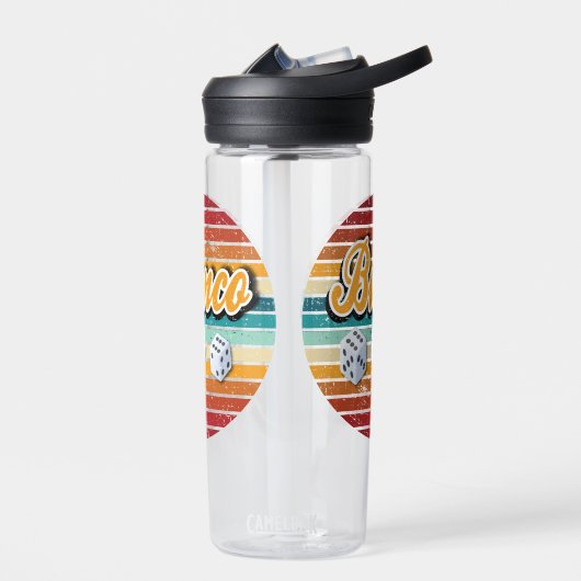 Retro Dice Bunco Waterfles (Links)