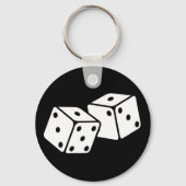 Retro Dice Sleutelhanger (Voorkant)