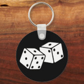 Retro Dice Sleutelhanger (Voorkant)