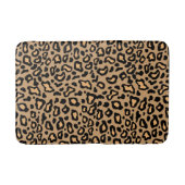 Retro Dierenprint Luipaard Badmat Badkamerkleed (Voorkant)