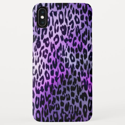 Retro dierprint textuur van luipaard Case-Mate iPhone case (Achterkant)