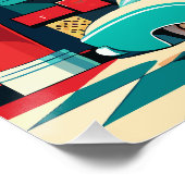 Retro Diner Americana Perfect Poster (Hoek)