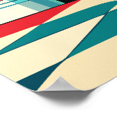 Retro Diner Americana Poster (Hoek)