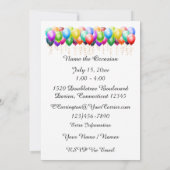 Retro diner barstoel uitnodiging (Achterkant)