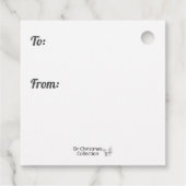 Retro Diner Bedankjes Labels (Achterkant)