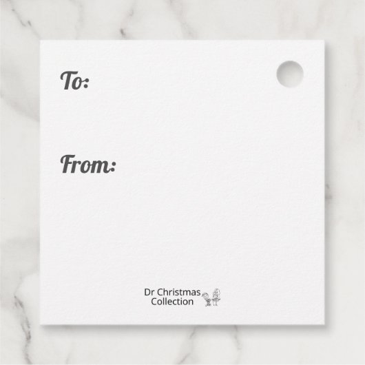 Retro Diner Bedankjes Labels (Achterkant)