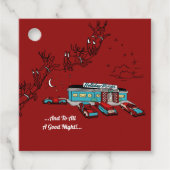 Retro Diner Bedankjes Labels (Voorkant)