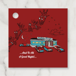 Retro Diner Bedankjes Labels