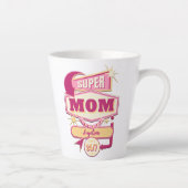Retro Diner Bord Super Moeder Latte Mok (Rechts)