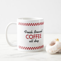 Retro Diner Coffee-Mok - Retro Design Drinkware