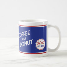 Retro Diner Coffee-Mok - Retro Design Drinkware