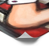 Retro Diner Diva Art Print (Hoek)