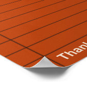 Retro Diner Gast Check Esthetische Keuken Muur Poster (Hoek)