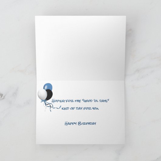 Retro Diner impressionism Kaart (Binnen)