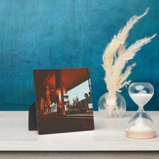 Retro Diner in de Pacific Northwest Fotoplaat (Insitu)