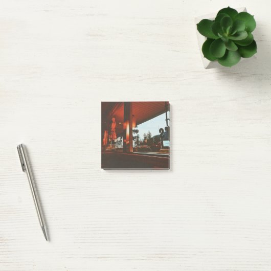 Retro Diner in de Pacific Northwest Post-it® Notes (Kantoor)