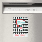 Retro diner keukenmagneet magneet (Insitu (Vaatwasser))