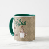 Retro Diner Koffie Mok Gift (Voorkant links)