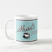 Retro Diner Koffie Mok - Retro Design Drinkware (Links)