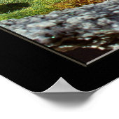 Retro Diner, miniatuurdiner diorama van 50 aan de  Poster (Hoek)