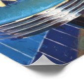 retro diner-ontlasting poster (Hoek)