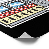 retro diner ontwerp poster (Hoek)