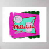 Retro Diner Poster (Voorkant)